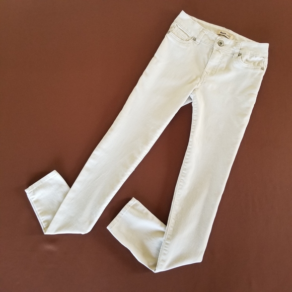 Blue Spice Cream High Waist Skinny Jeggings Size 1 - Picture 3 of 11